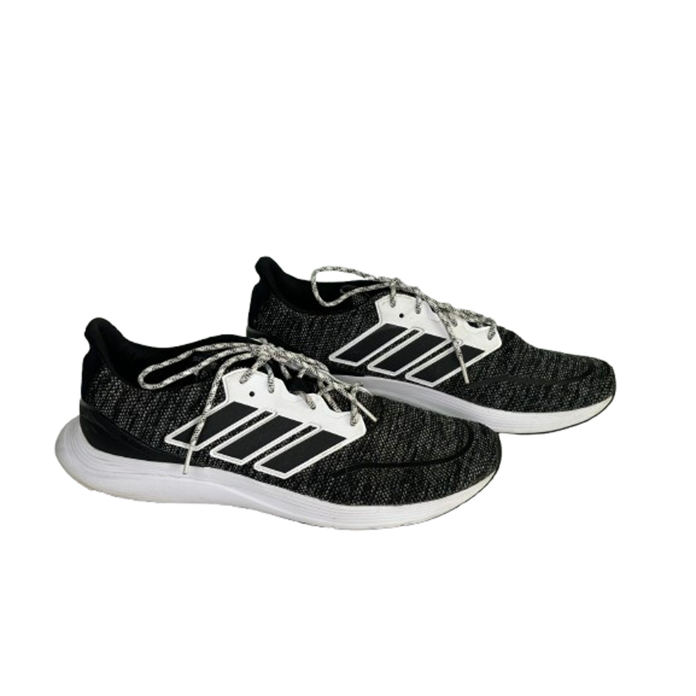 Adidas Mens Size 14 Energy Falcon EE9856 Black Running Shoes Sneakers *FLAW*